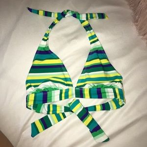 Old Navy striped Bikini Top